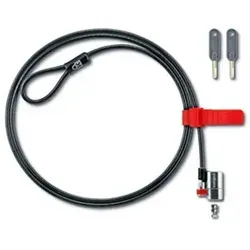 Dell Kensington Clicksafe Notebook Schwarz (KV36H) - Notebook-Sicherung für Dell Notebooks, bietet zuverlässigen Schutz gegen Diebstahl und ist einfach zu handhaben.