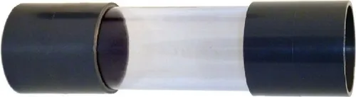 AquaForte Sichtglas mit Klebemuffe 50 mm - Rohranpassstück, einfache Installation und inkl. Klebemuffe für zuverlässige Verbindungen