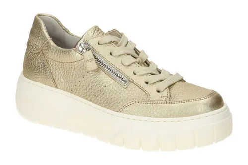 Gabor Damen Low-Top Sneaker in gold von Gabor