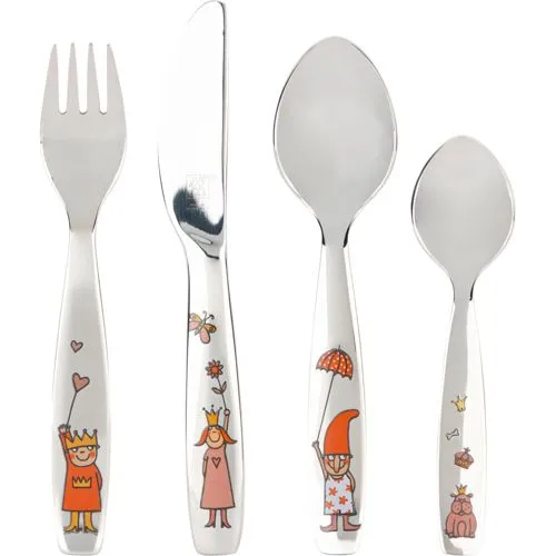 Zwilling Prinzessin Emilie Kinderbesteck Set 4-teilig von ZWILLING