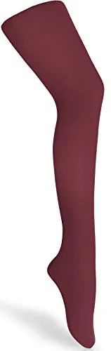 Merry Style Feinstrumpfhose Mädchen Kinder Strumpfhose Balletkleidung Mädchen Microfaser 60 DEN WLSS001 (Bordo, 116-122)