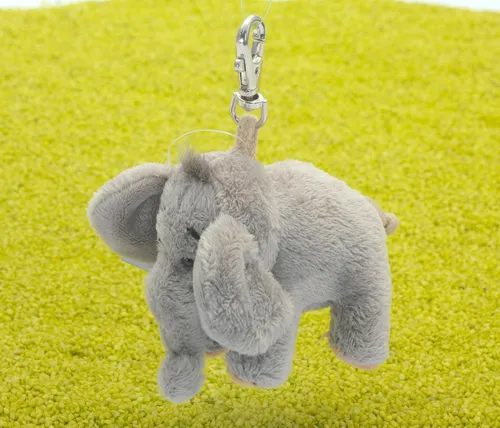 Schaffer Schlüsselanhänger Karabinerhaken Elefant Sugar 11 cm