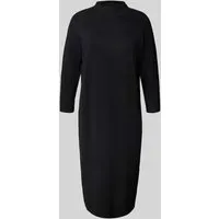 Strickkleid COMMA Damen Gr. 42 schwarz von comma,
