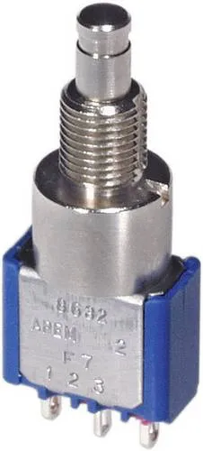APEM 8642A 8642A Drucktaster 250 V/AC 3A 2 x Ein/(Ein) tastend 1St.