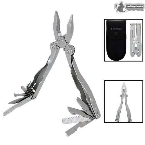 Schrade Tough Tool Multitool mit 20 Werkzeugen