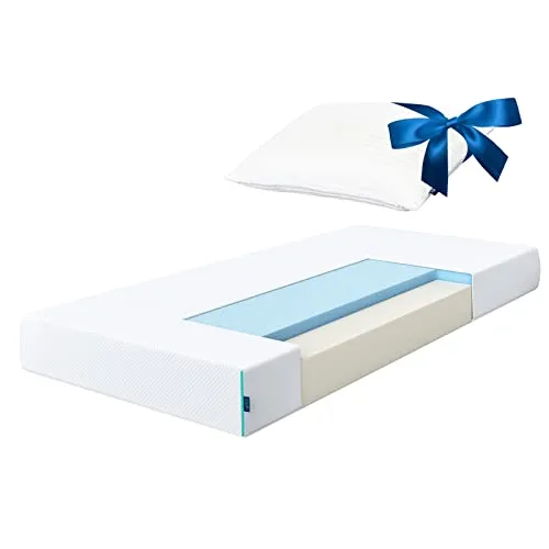 ESSENCE SLEEP Gel Memory Foam Matratze 90x200cm - Matratze mit kühlendem Gel-Topper, bietet optimalen Schlafkomfort und orthopädischen Halt – perfekt für erholsame Nächte.