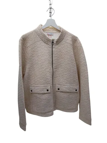 Street One Damen Kurze Strukturjacke - Funktionsjacke mit Stehkragen und Reißverschluss, ideal für jeden Tag, bietet hohen Tragekomfort und praktische aufgesetzte Taschen.