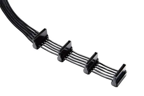 BeQuiet Strom Anschlusskabel [4x SATA-Strom-Stecker 15pol. von be quiet!