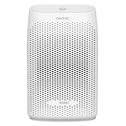 Cecotec Luftentfeuchter BigDry Series 2000 - Effiziente Entfeuchtung für bis zu 25 m² - Luftentfeuchter für Räume bis 25 m² mit abnehmbarem Tank (0,6-2 l) und zwei Entfeuchtungsstufen. Ideal für Komfort und leisen Betrieb, perfekt für Büros und Wohnräume.