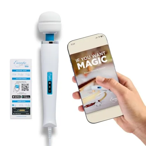 Europe Magic Wand APP Handmassagegerät – Massagestab mit App-Steuerung