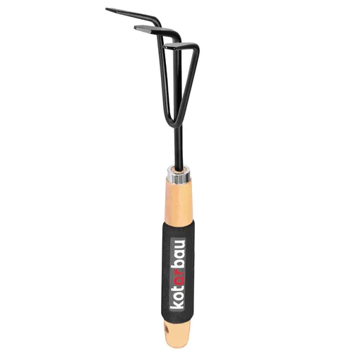 Mini Grubber 90 mm Arbeitsbreite Blumenharke Blumenkralle Gartenhacke Unkraut