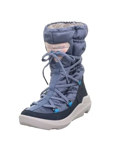 Superfit Mädchen Twilight Warm Gefütterte Gore-tex Schneestiefel, Blau 8010, 38 EU Weit - Stiefel für Mädchen mit GORE-TEX Futter, das vor Nässe und Kälte schützt. Ideal für winterliche Abenteuer und sorgt für eine super Passform dank Schnürung.