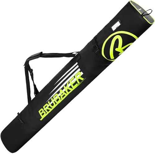 BRUBAKER Skitasche Carver Champion Schwarz Neon Gelb