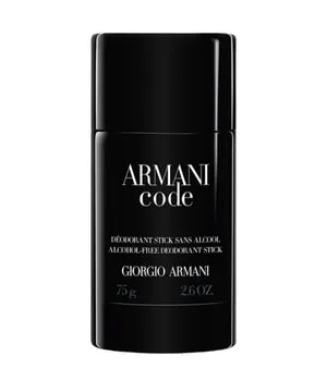 Giorgio Armani Code Deostick für Herren 75 ml - Hochwertiger Deostick für Männer mit orientalischem Duft, kombiniert spritzige Zitrone und elegante Bergamotte für einen unverwechselbaren Frischekick.