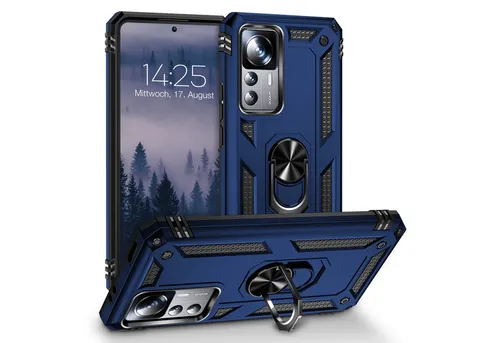 Tec-Expert Handyhülle Outdoor Cover Hülle für Xiaomi 12T / 12T Pro 6.67 Zoll, 6.67, Premium Hülle aus verstärktem Polycarbonat