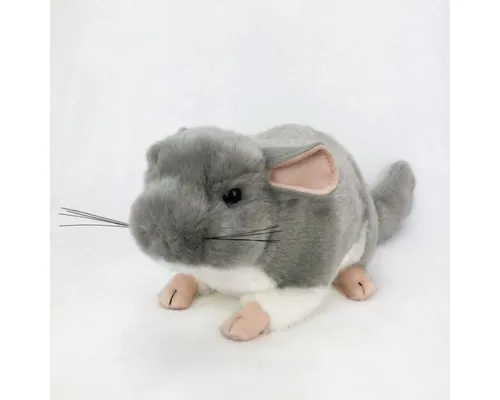 Tinisu Plüschfigur Chinchilla Kuscheltier 24 cm – Realistisches Plüsch Stofftier im Simul