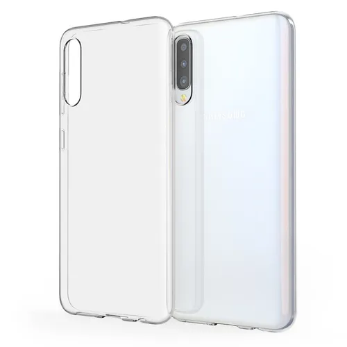 Handy Hülle für Samsung Galaxy A50, Silikon Case Schutz Cover Tasche Etui