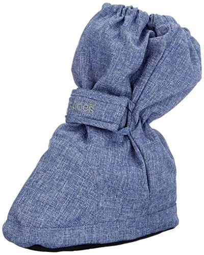 Playshoes Kinder Winterschuhe Thermo-Bootie in Jeans-Blau - Stiefel für Jungen, wind- und wasserabweisend, warm gefüttert und ideal für Krabbelkinder, die sicher und bequem die Welt entdecken können.