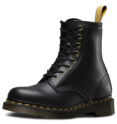 Dr. Martens 1460 Vegan 8 Eye Boot - Damen Schnürboots - Wanderschuhe aus veganem Lederimitat mit legendärer Dr. Martens Air Cushion Sohle für optimalen Komfort und Rutschfestigkeit, ideal für Winterabenteuer.