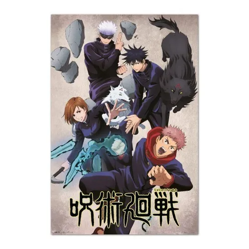 Poster Jujutsu Kaisen - Attack - Jujutsushi (Anime/Manga) ca60x90cm  NEU 59810