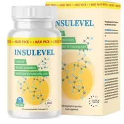 Insulevel Nahrungsergänzungsmittel mit Pflanzenextrakten 90 Kapseln