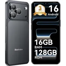 Blackview WAVE 7C Smartphone – 6,56 Zoll, 5000 mAh, Android 16, 16 GB + 128 GB, Dual-SIM