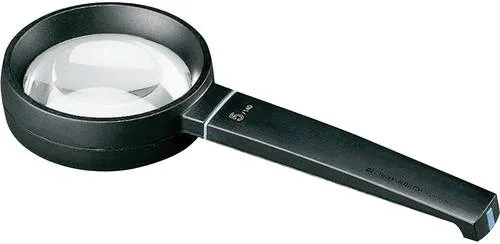 Eschenbach Leseglas Aspheric II 5x 60 mm - hochvergrößernde Leselupe mit kratzfester Linse, ideal für komfortables Lesen und Bildbetrachtung