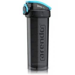 Arendo Eiweißshaker 800 ml, Protein Shaker, verschließbar, BPA-frei, spülmaschinengeeignet, Kunststoff, 4-tlg., Sport