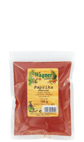 Wagner Paprika edelsüß  0.1kg 4001639050141