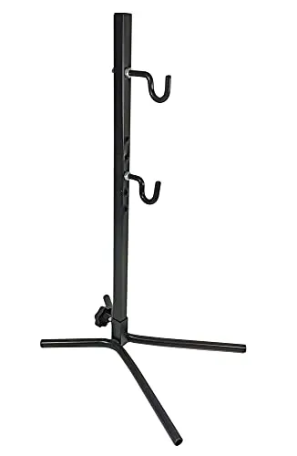 Universeller Präsentationsständer - Fahrradhalterung Garage/Boden - Fahrradhalter Innenraum - Radständer Boden - freistehender Fahrradständer - Ausstellungsständer - 24-29