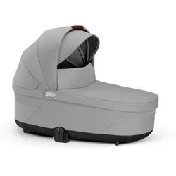 CYBEX Gold COT S LUX Kinderwagenaufsatz - Stone Grey - Bequemer Kinderwagenaufsatz für Neugeborene bis 6 Monate, mit XXL-Sonnenverdeck (UPF50+) für optimalen Schutz vor Wind und Wetter, passend für CYBEX Balios S Lux und Talos S Lux.