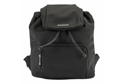 Bogner Klosters Feline City Rucksack 29 cm schwarz - Stylischer City Rucksack mit 29 cm Höhe, ideal für den Alltag und mit hochwertigem Material für Langlebigkeit.