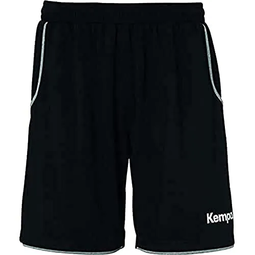 Kempa Herren Schiedsrichter Shorts 3XL, schwarz - Handball Schiedsrichter Shorts mit Kordel im Bund, praktischen Seitentaschen und Gesäßtasche, ideal für Schiedsrichter mit hohen Ansprüchen an Funktionalität.