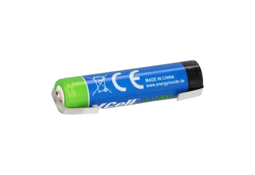 XCell XCell AAA Micro Akku Ni-MH 1,2V 1000 mAh U Lötfahne Akku