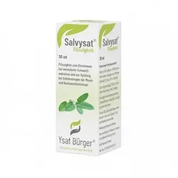 Salvysat Flüssigkeit 30 ML - Praktische Flüssigkeit zur Unterstützung der Pflege bei übermäßiger Schweißabsonderung und für die Mundspülung. Ideal für den täglichen Einsatz.