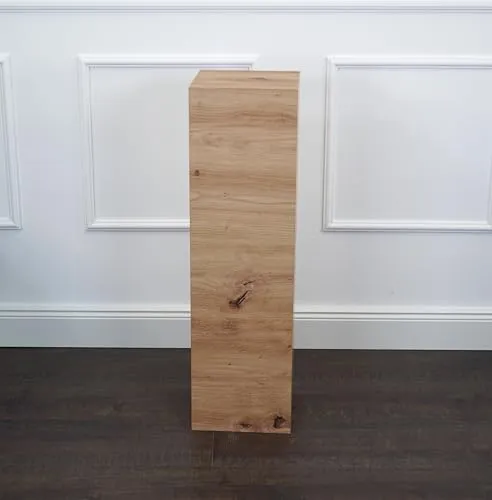 freeroom24, Blumensäule, Säule, Dekosäule, Podest, Ilja, Artisan Eiche, Verschiedene Größen, (30x30x30cm)