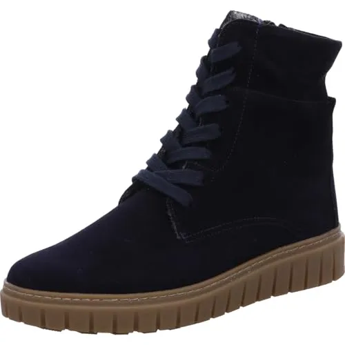 Semler Sina Stiefelette MIDNIGHTBLUE in Gr. 38.5 - Elegante Stiefelette Sina in stilvollem MIDNIGHTBLUE. Hergestellt aus hochwertigem Velourleder, ideal für komfortable Trageerlebnisse. Mit praktischem Reißverschluss für einfaches An- und Ausziehen.