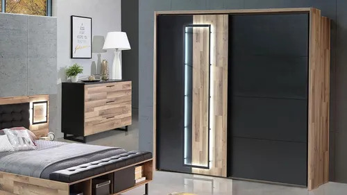 Schwebetürenschrank Sirius Crown 281 cm von Forte