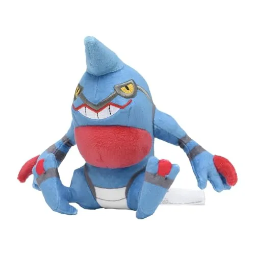 Toxicroak Sitting Cuties Plush - 17 cm