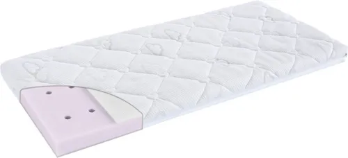 Träumeland Babymatratze Brise Light 40x90 cm - Matratze für Babys, allergikerfreundlich und mit abnehmbaren, waschbarem Bezug für optimale Hygiene. Ideal für sichere Schlafpositionen in der Wiege.