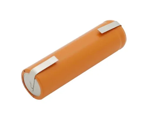 AccuCell Rasiererakku NiMH 1,2V 1500mAh mit Lötfahnen passend für Braun EP100