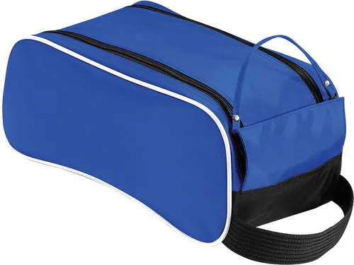 Quadra Teamwear Schuh Tasche - 9 Liter BC775 (Einheitsgröße) (Royalblau/Schwarz/Weiß)