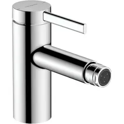 hansgrohe Zesis S Einhebel-Bidetmischer - Bidet-Armatur mit Zugstangen-Ablaufgarnitur, elegant in Chrom und ideal für komfortable Nutzung im Badezimmer.