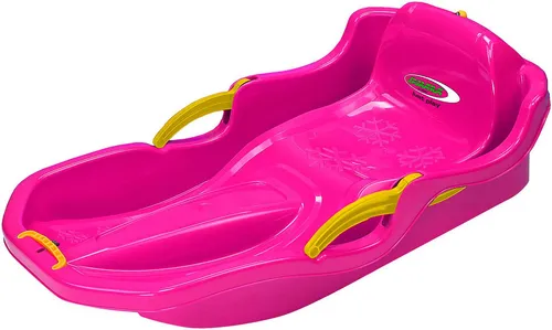 Jamara Snowplay (460541) Schlitten - Robuster Schlitten für unvergessliche Winterabenteuer, ideal für Kinder und Erwachsene, mit sicherem Sitz und stabiler Bauweise.