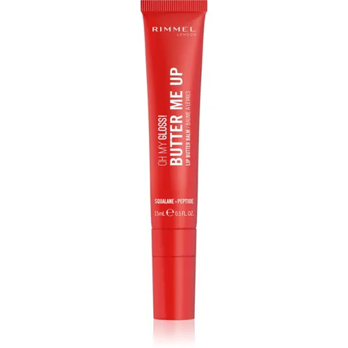 Rimmel Oh My Gloss! Butter Me Up feuchtigkeitsspendendes Lippenbalsam Farbton 004 Red Velvet 15 ml