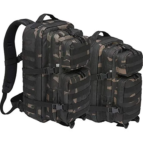 BWuM US Assault Pack Cooper Rucksack, Large (50L), Darkcamo