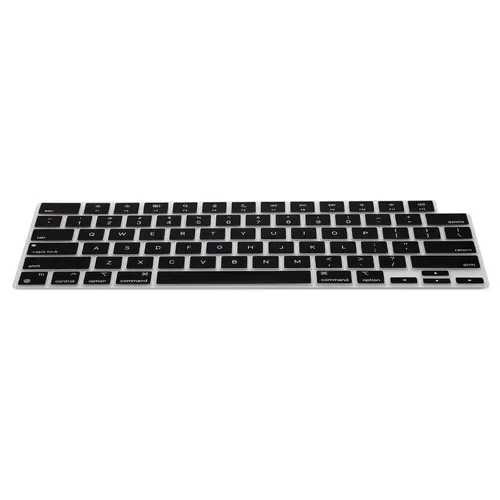 kwmobile Silikon Tastaturschutz für Apple Macbook Air 15 2023 M2 (A2941) - QWERTY US Keyboard Cover, ultra dünn und abwaschbar für optimalen Staubschutz