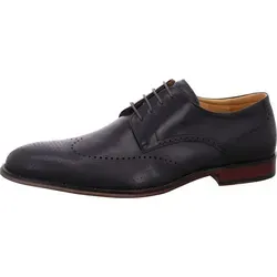 Digel Selleng Herren Schnürschuhe Schwarz 42 EU - Elegante Schnürer für Herren aus hochwertigem Leder, mit rutschhemmender Sohle und klassischer Lyralochung – perfekt für Business-Outfits und langen Bürotagen.
