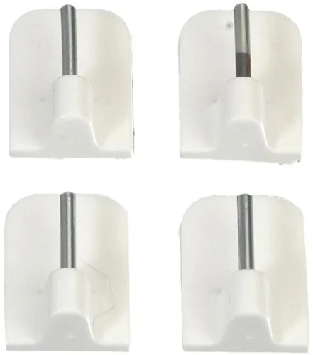 Liedeco Klebeträger, Vitragen-Bistrostangen, (Set, 4-tlg), für Vitragen-Bistrostangen