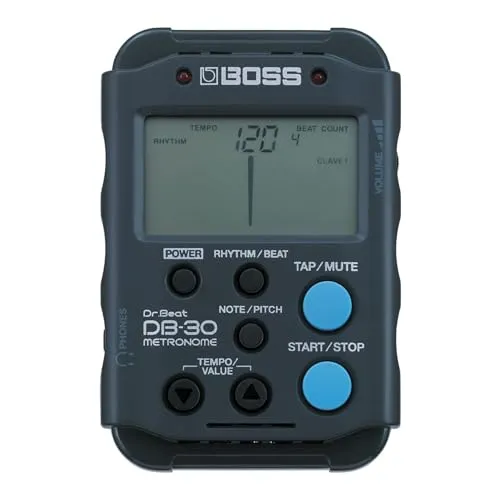 Boss DB-30 Metronom - Präzises Tempo für Musiker, kompakt und benutzerfreundlich